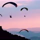 Crowd Paragliding In The Sky - VideoHive Item for Sale