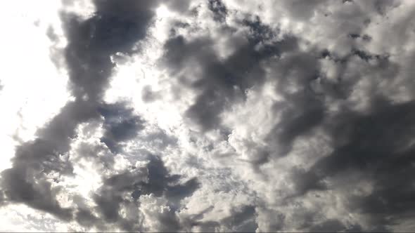 Dark Epic Clouds Time Lapse