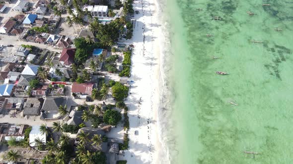 Indian Ocean Near the Shore of Zanzibar Tanzania alt