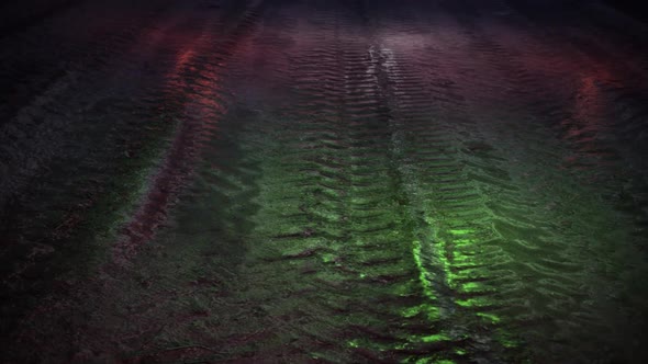 4k Muddy Road Background Loop, Motion Graphics | VideoHive