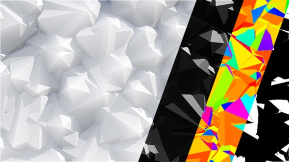 Icosahedrons Backgrounds Pack