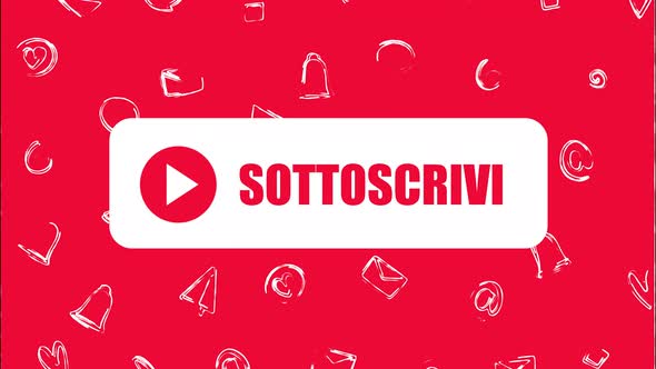 Youtube Subscribe Screen In İtalian alt