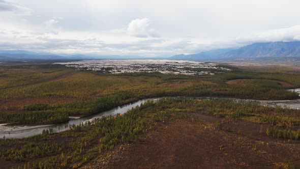 Chara Sands is a Tract Which is a Sandy Massif in the TransBaikal Territory alt