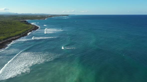 Atlantic Ocean Washes Macao Beach alt