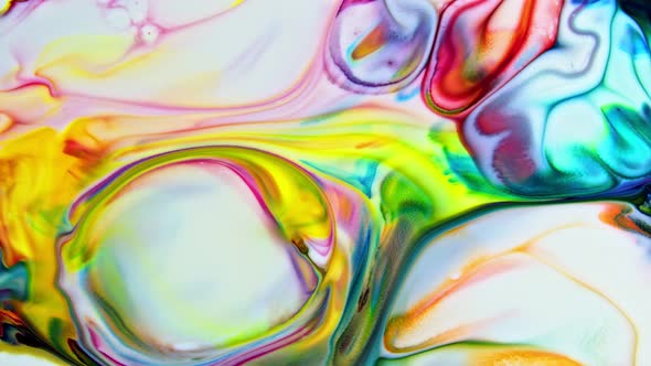 Abstract Colorful Sacral Liquid Waves Texture 219 alt