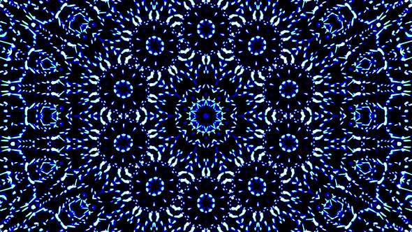 liquid lines in a multicolor texture. Fluid with blue reflection,Seamless circle