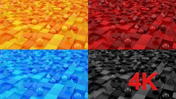 Background of Geometric Shapes alt