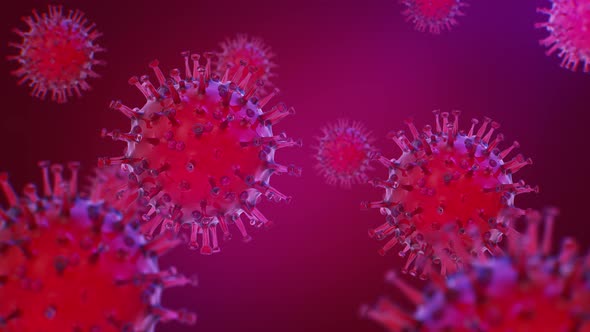 Pathogen respiratory covic viruses causing infection.