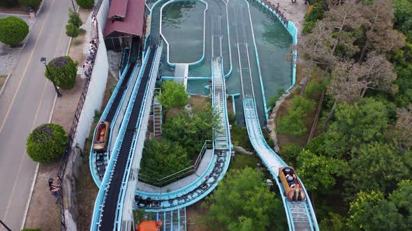 Boat Attraction Aerial View alt