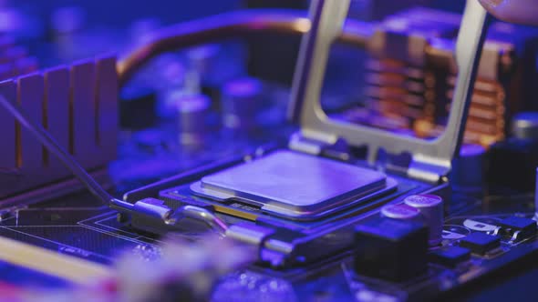 Installing Computer Processor CPU