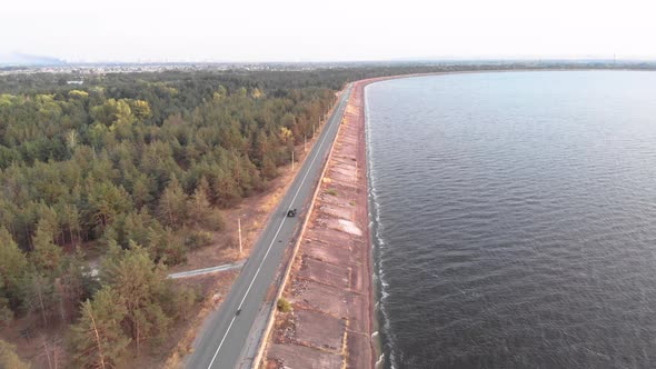 The Shore of the Kyiv Reservoir alt
