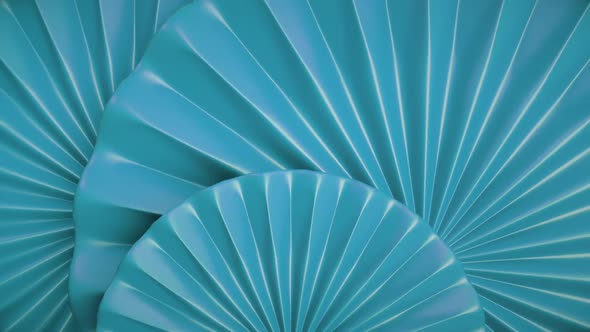Abstract Rotate Decors Blue Background