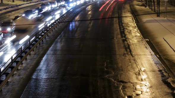 Night City Car Traffic.