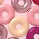 Abstract background with soft colored donuts - VideoHive Item for Sale
