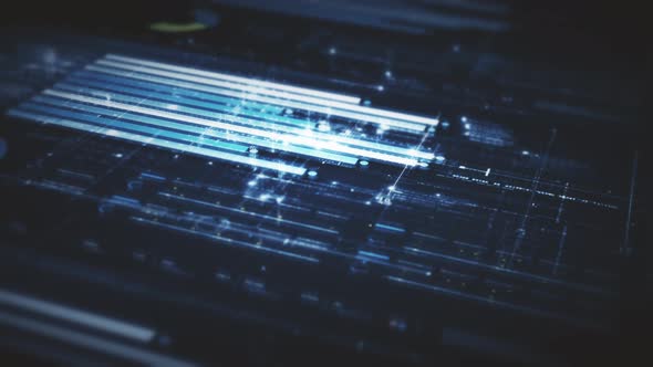 Business Infographic Presentation Display Screen 01 alt