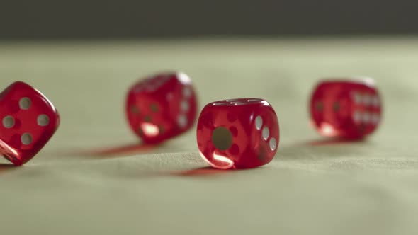 Hands Throwing Dice On The Table In Casino. alt
