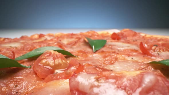 Extreme Close Up Of Pizza alt