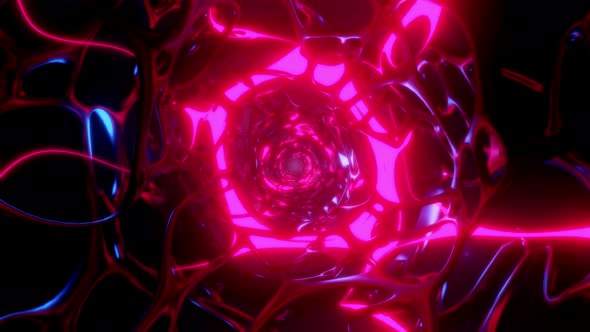 Organic Sci-Fi Tunnel 02 4k  alt