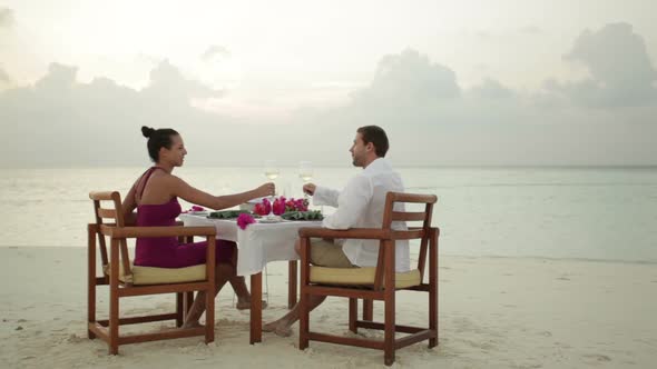 Romantic Dinner on Deserted Island