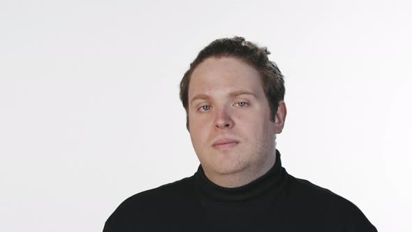 Man Nodding at Camera alt