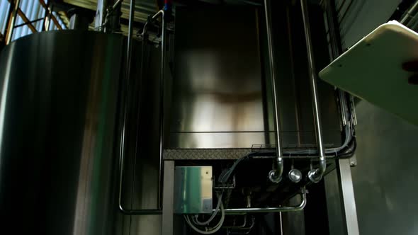 Maintenance worker writing on clipboard alt