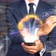 Businessman Hologram Concept Tech   Simulation - VideoHive Item for Sale