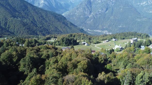Aerial View Of Monte Rosa And Alpe Di Mera alt