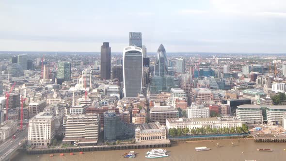 Timelapse london city skyline skyscrapers architecture england urban alt