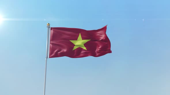 Vietnam Flag  alt