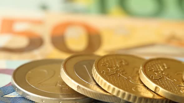 Different Euro Coins