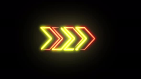 Looped Neon Lines abstract VJ background. Futuristic laser background. Seamless loop.