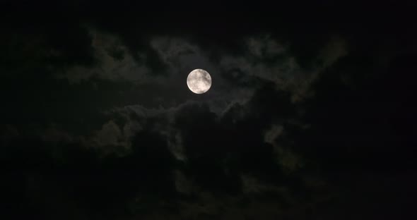 Full Moon Clouds