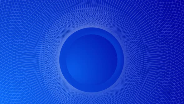 Beautiful abstract circle wave technology background with digital blue light effect corporate concep