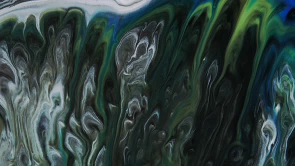 Transparent Reaction the Drop Spreads in Different Directions alt