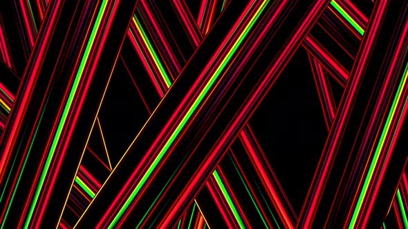 Abstract Gradient Smooth Stripes Motion Background
