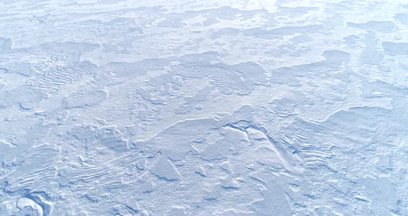 Snow Field Aerial 2