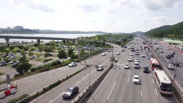 Traffic On A Road alt