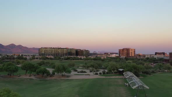 Rising Over The Driving Range 4 K