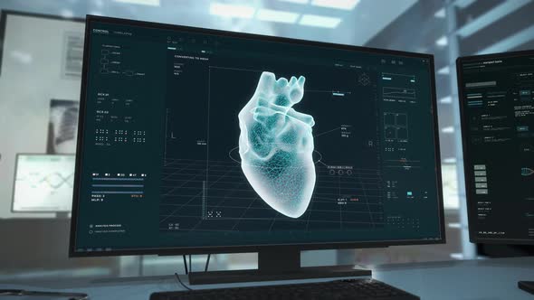 Hi tech machine creates an authentic 3D printed version of the human heart alt