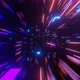 Fly Through Mirror Designs Form Tunnel Technology Cyberspace with Neon Glow - VideoHive Item for Sale