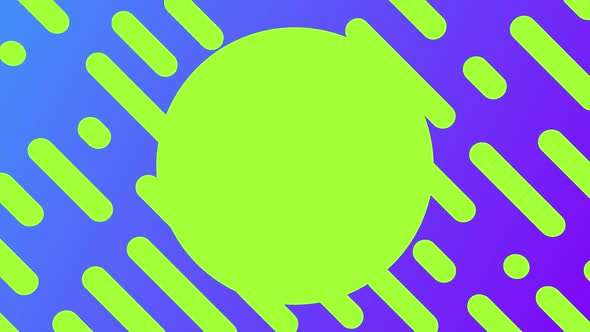 Geometric moving green shapes alt