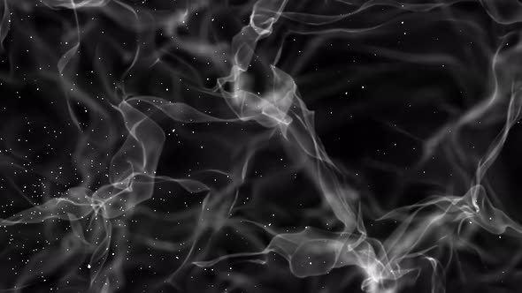 abstract black color smoky animated background.