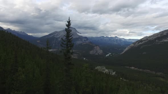 Valley and mountains alt