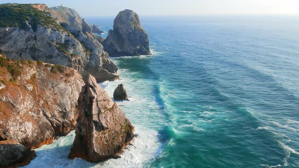 Wave Sea Ocean Rocks View Cinematic Beach Beautiful Nature alt