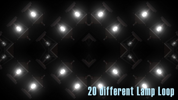 20 Old Lamp Light Bulb Pack alt