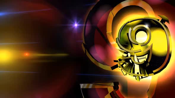 3D Conutdown Numbers Animation Background 8 alt