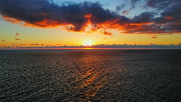 Majestic Landscape of Sunset or Sunrise Amazing Light of Nature Cloudy Sky alt