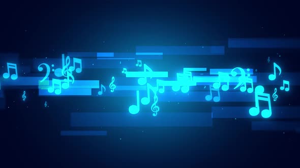 Music Notes Background alt