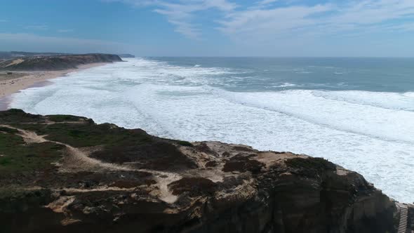 Summer Day on Beach Near Ocean alt