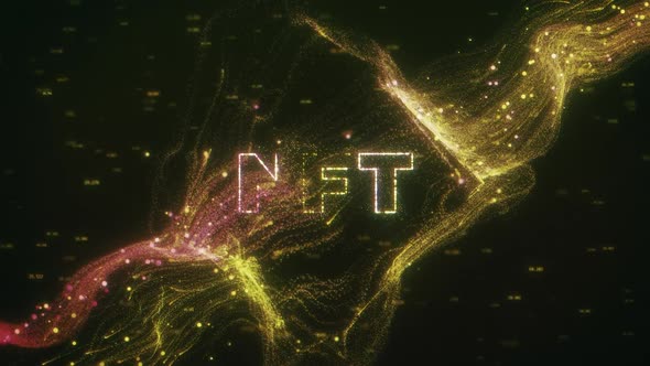 NFT Particles Background